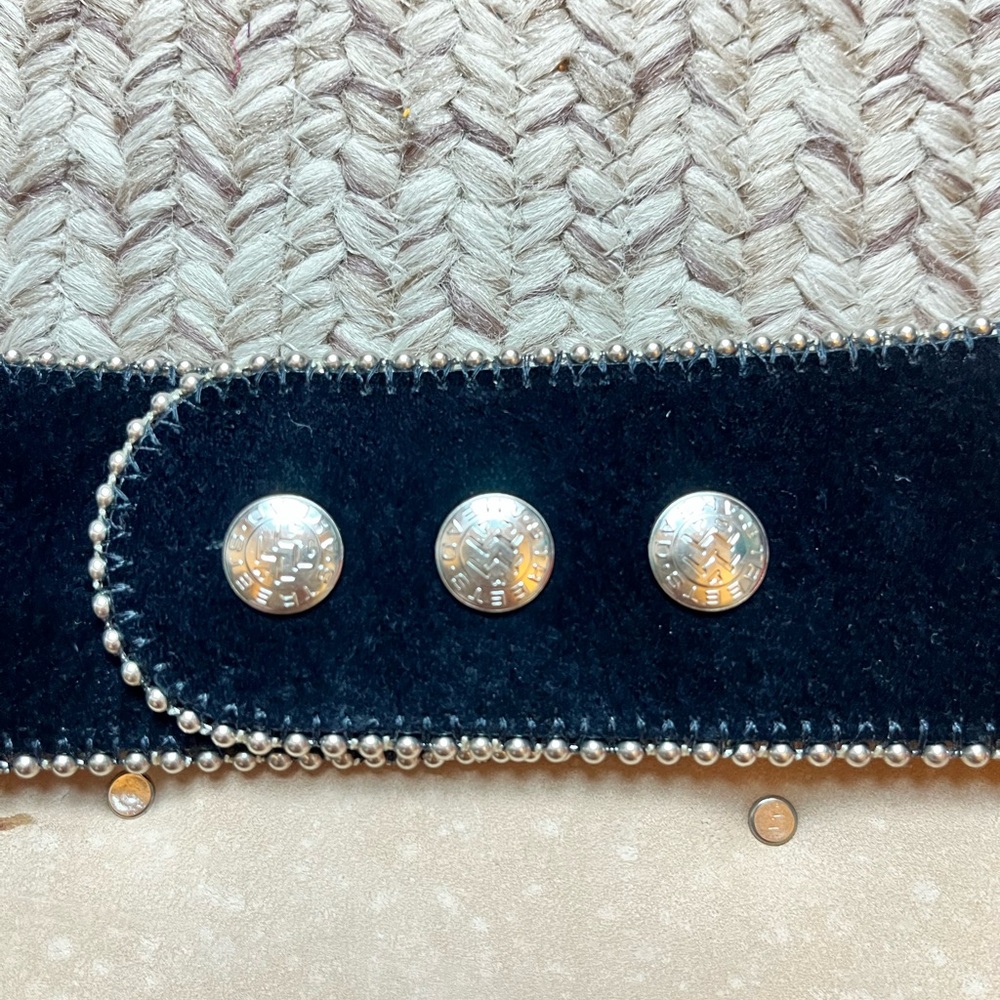 NWT Streets Ahead Vintage Deadstock Medallion Belt size S - Picture 4 of 6